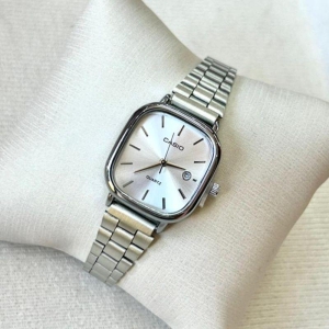 RELOGIO CASIO FEM PRATA F PRATA QUAD