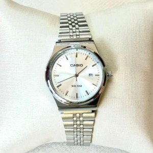 RELOGIO CASIO FEM PRATA F PRATA RED