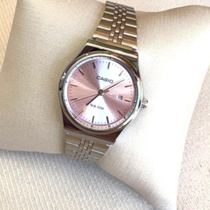 RELOGIO CASIO FEM PRATA F ROSE RED