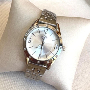 RELOGIO QUARTZ PRATA PTS DE LUZ F BRA