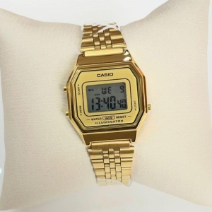 RELOGIO CASIO DOURADO F DRD