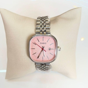 RELOGIO CASIO PRATA F ROSA