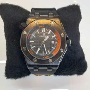 RELOGIO MASC AUDEMARS PRETO F LARANJA