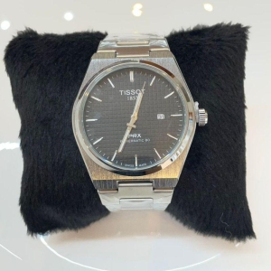 RELOGIO MASC TISSOT PRATA F PRETO