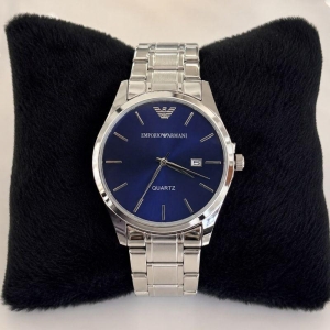 RELOGIO MASC ARMANI PRA F AZUL