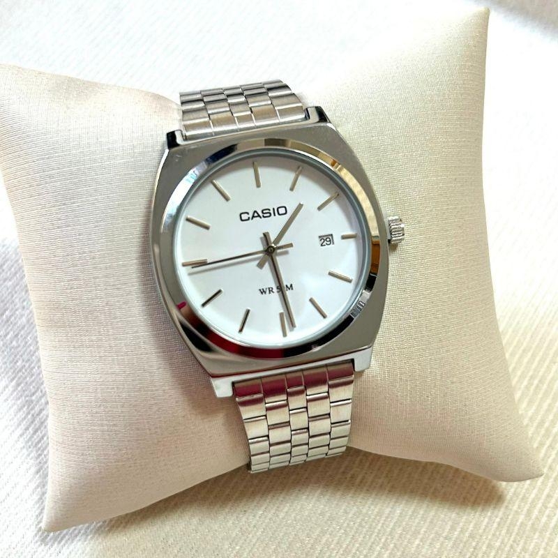RELOGIO CASIO FEM PRATA F BR RED G