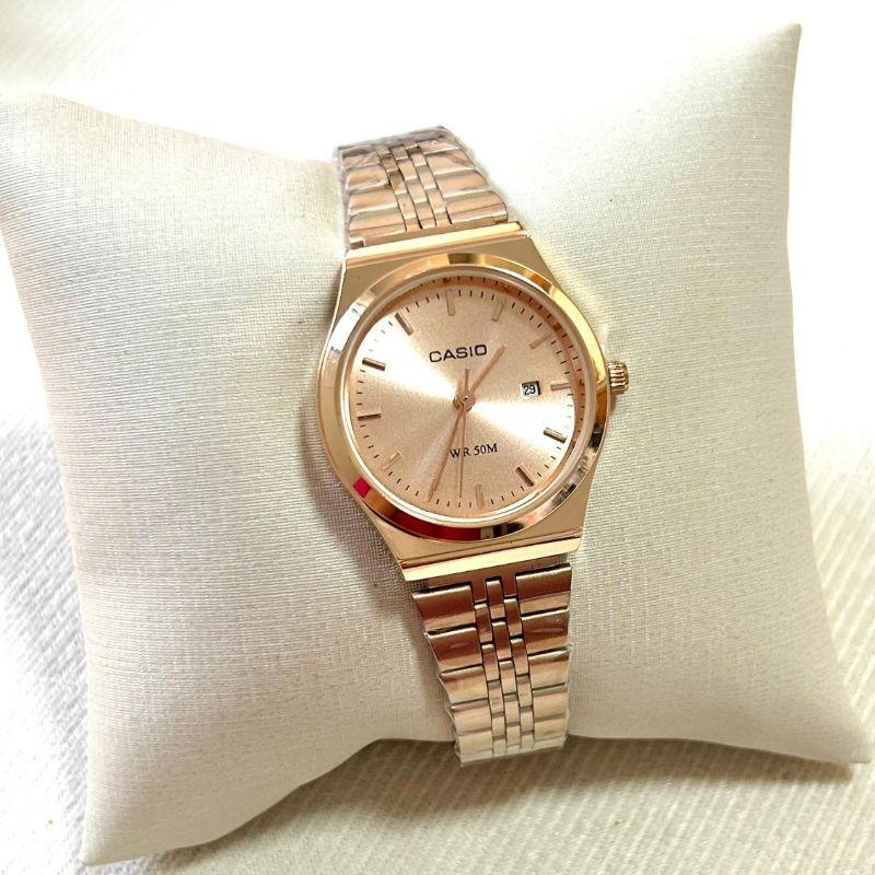 RELOGIO CASIO FEM ROSE F ROSE RED
