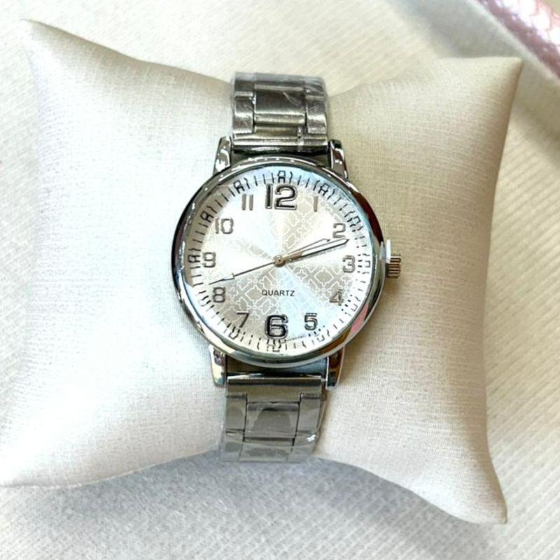 RELOGIO PRATA RED F BRANCO GEO