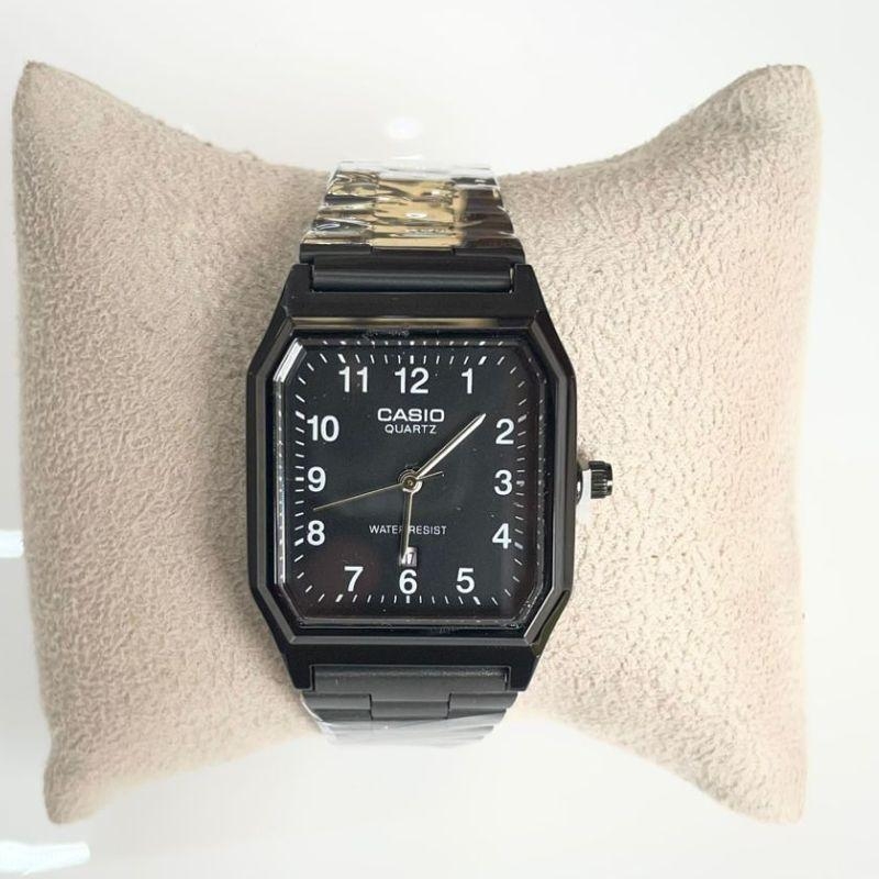 RELOGIO CASIO QUARTZ PRETO F PRETO QUAD