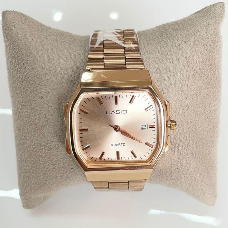 RELOGIO CASIO RETANG ROSE F ROSE