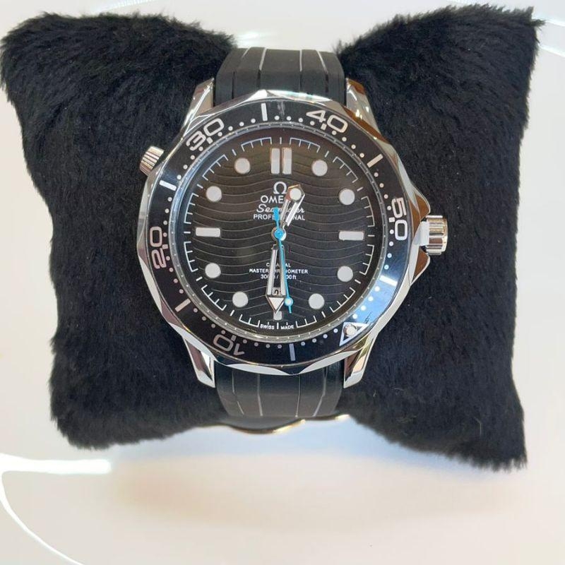 RELOGIO MASC OMEGA PRETO F PRETO