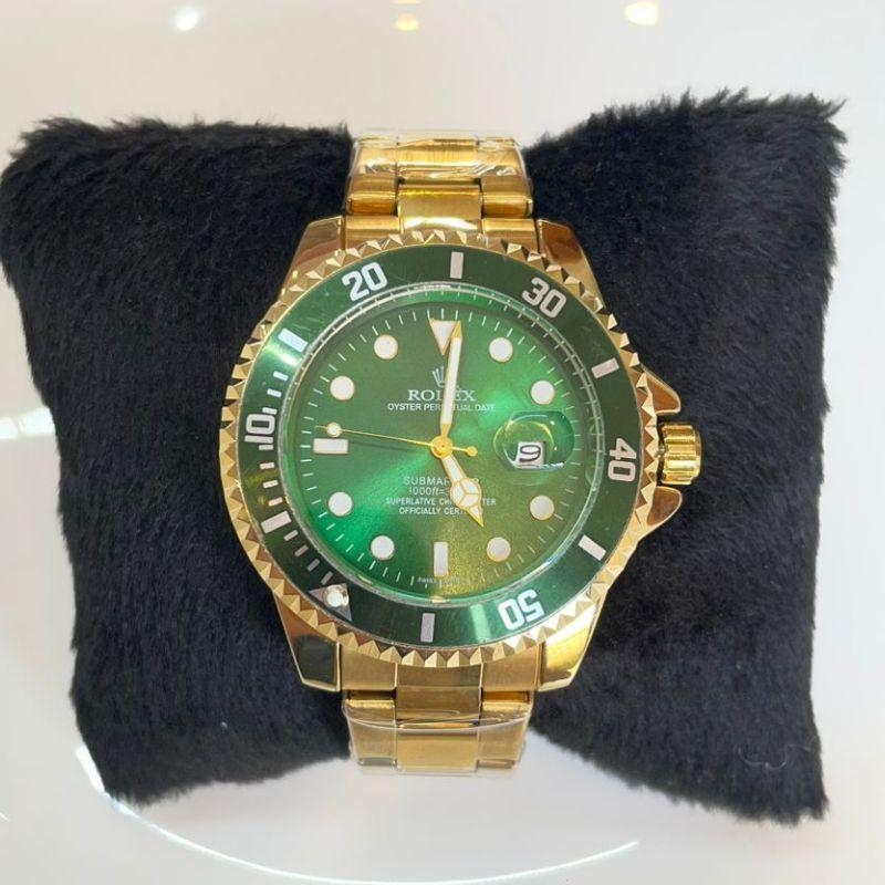RELOGIO MASC ROLEX DRD F VERDE