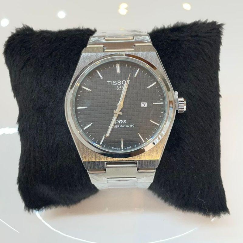 RELOGIO MASC TISSOT PRATA F PRETO