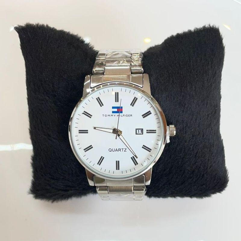 RELOGIO MASC TOMMY PRATA F BRANCO