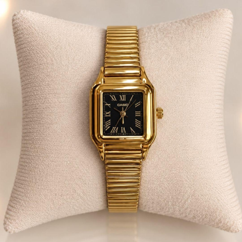 RELOGIO MINI CASIO DRD F PRET N ROMAN