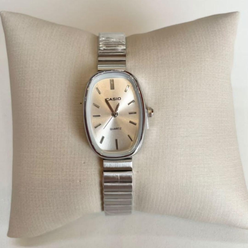 RELOGIO CASIO PRA F PRA OVAL S/BORDA