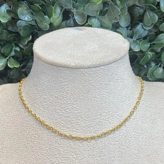 CHOKER MICRO ELOS COR