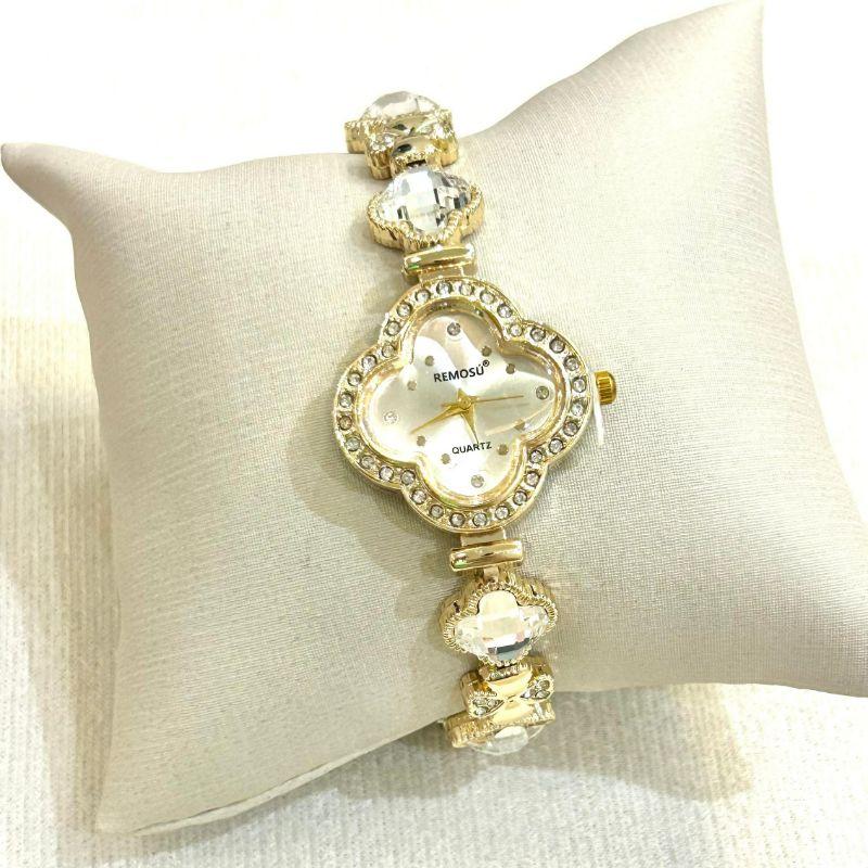 RELOGIO TREVO CRISTAL