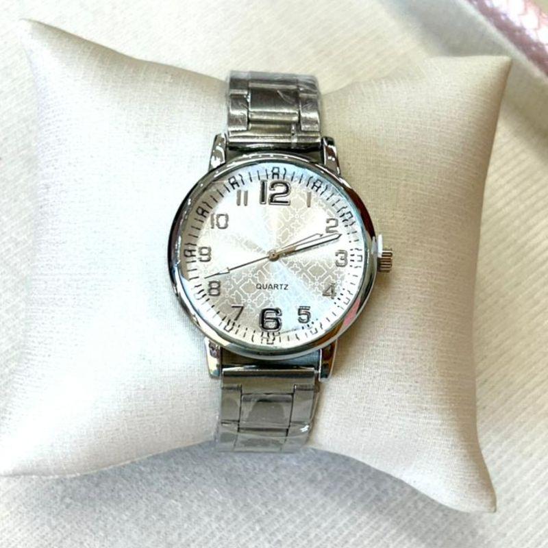 RELOGIO PRATA RED F BRANCO GEO