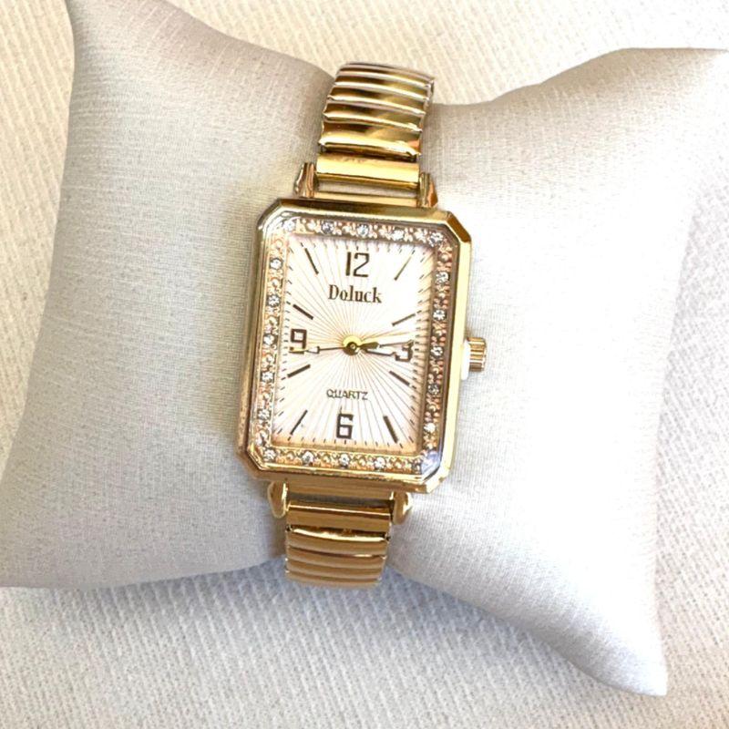 RELOGIO DRD F ROSE QUAD STRS PEQ