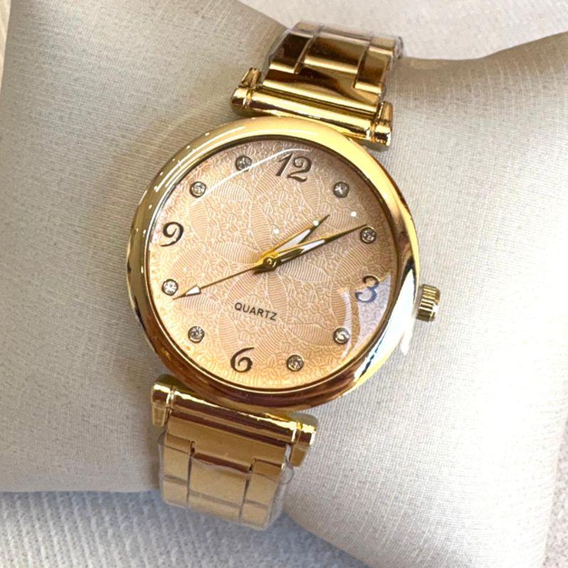 RELOGIO QUARTZ DRD F ROSE