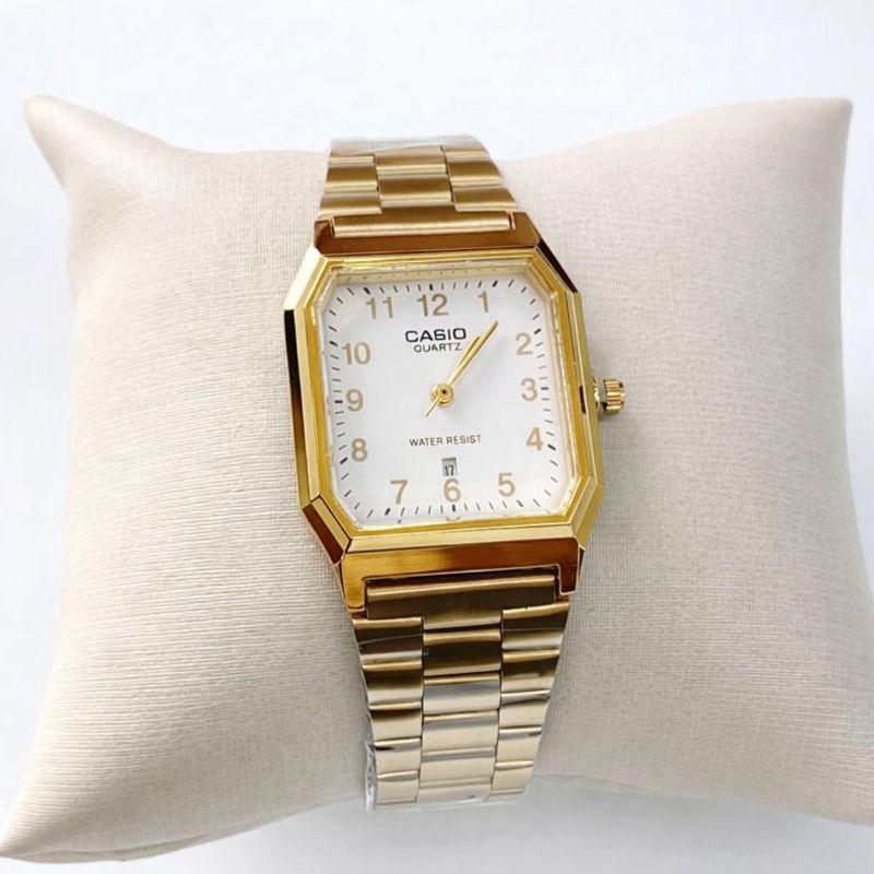 RELOGIO CASIO QUARTZ FEM DRD F BRANCO QUAD PT DRD