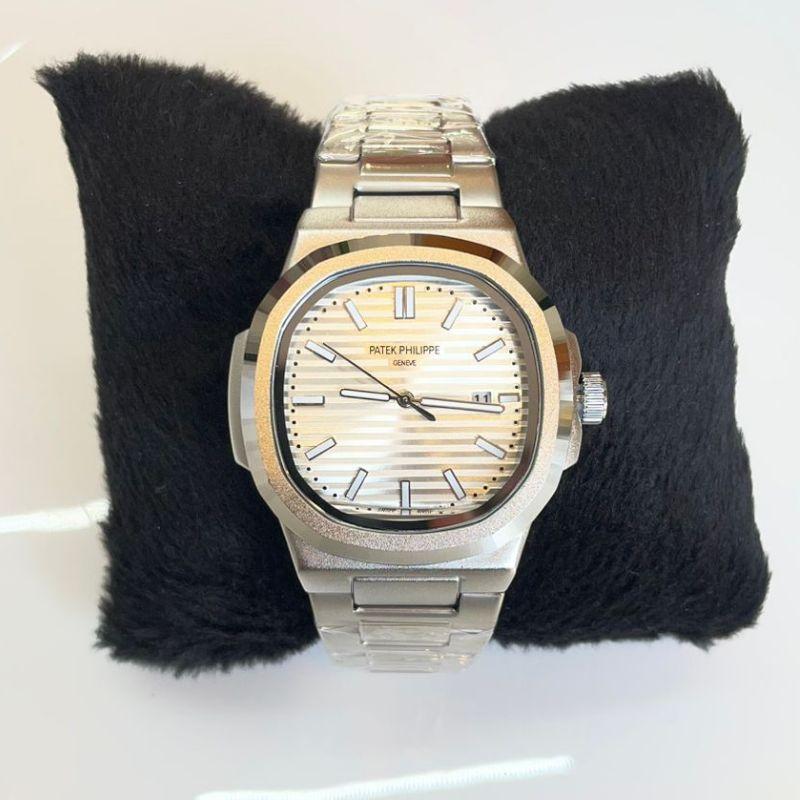 RELOGIO MASC PATEK PHILIPPE PRATA F PRA