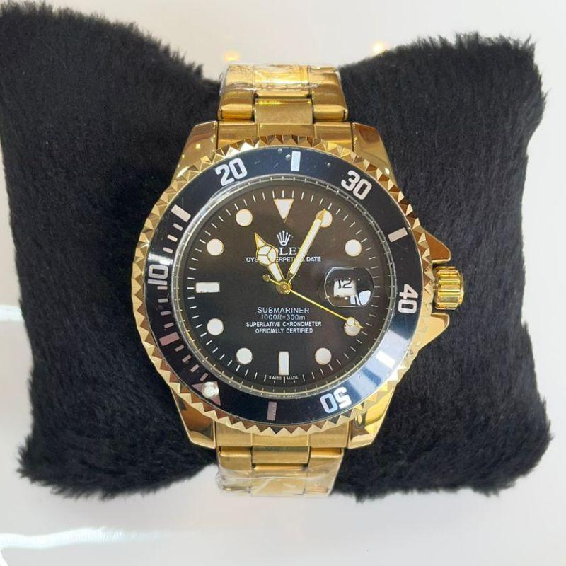 RELOGIO MASC ROLEX DRD F PRETO