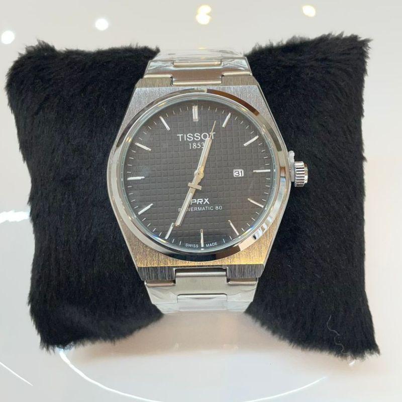 RELOGIO MASC TISSOT PRATA F PRETO