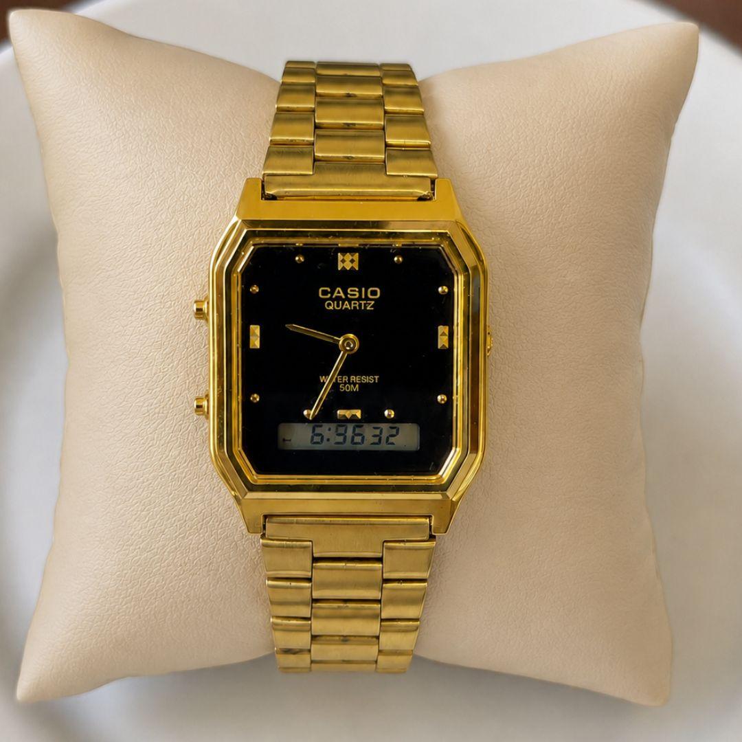 RELOGIO CASIO QUARTZ DRD F PRE VISOR DIGI